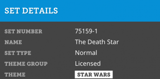 New LEGO Star Wars UCS Death Star (75159) next year