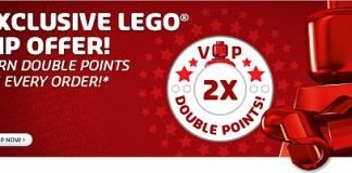 Double VIP Points event on now!