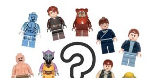 Which actor has the most minifigures?
