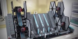 Incredible TIE Fighter Hanger MOC
