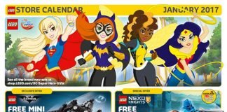 LEGO Store January Calendar is Bat-tacular!