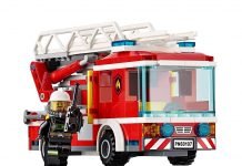 LEGO City Fire Ladder Truck – 60107