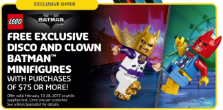 February Calendar for The LEGO Store