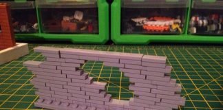 Another way to build a “Damaged wall”