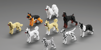 A Pack of Dogs, by K. Amida