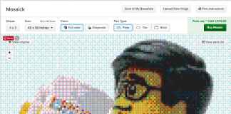 BrickLink Mosaick Maker – Now in Beta