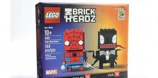 Spider-Man and Venom BrickHeadz – 2017 Comic Con exclusive