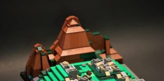 Microscale Incan City of Machu Picchu