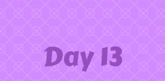 2017 Friends Advent Calendar – Day 13