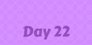 2017 Friends Advent Calendar – Day 22