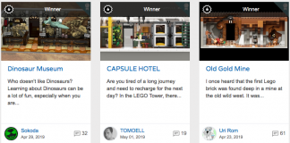 Amazing Fan Floor Designs for LEGO Towers Announced