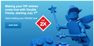 Double VIP Points July 1-7