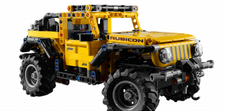 Shiny Yellow Jeep Wrangler Rubicon Revealed