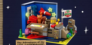 Fly Away with the USS Cardboard