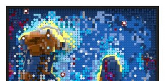 Famous “PILLARS OF CREATION” Recreated In LEGO