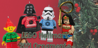 New 2021 LEGO Hallmark Ornaments Revealed