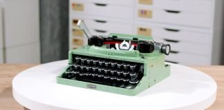 LEGO IDEAS Typewriter Designer Video