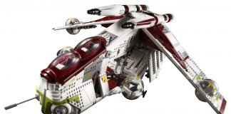 LEGO® Star Wars™ Republic Gunship Construction Set revealed as fan favourite