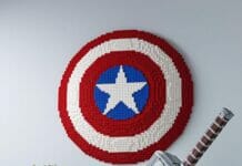 Discover the Ultimate Nostalgic Collectible: The Captain America Shield by Bricker Builds