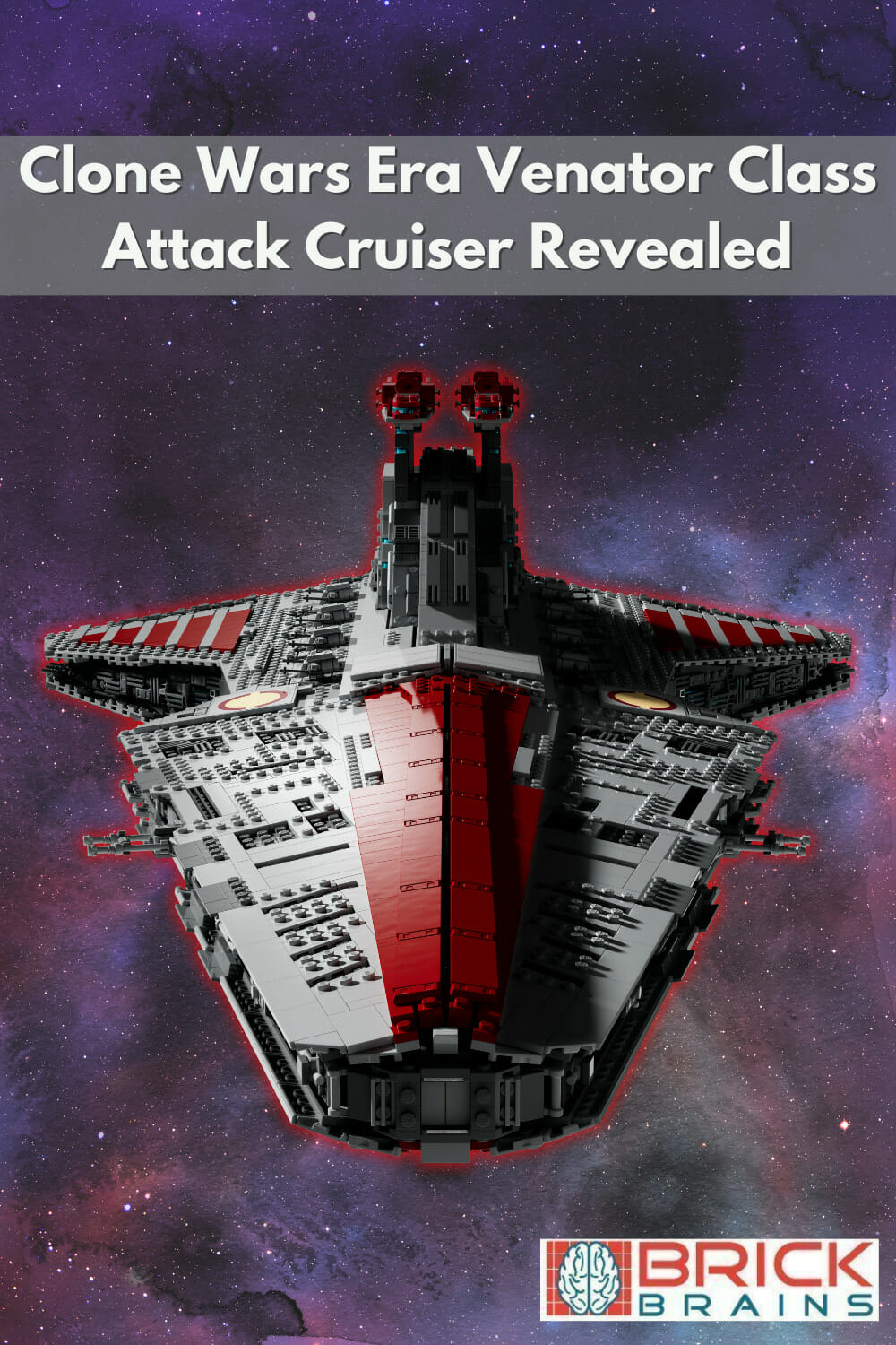 Lego Reveals 5,374-Piece Star Wars UCS Venator Attack Cruiser