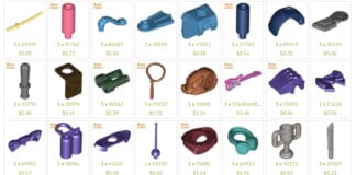 Over 2,000 Elements to Bid Farewell to LEGO’s Pick a Brick