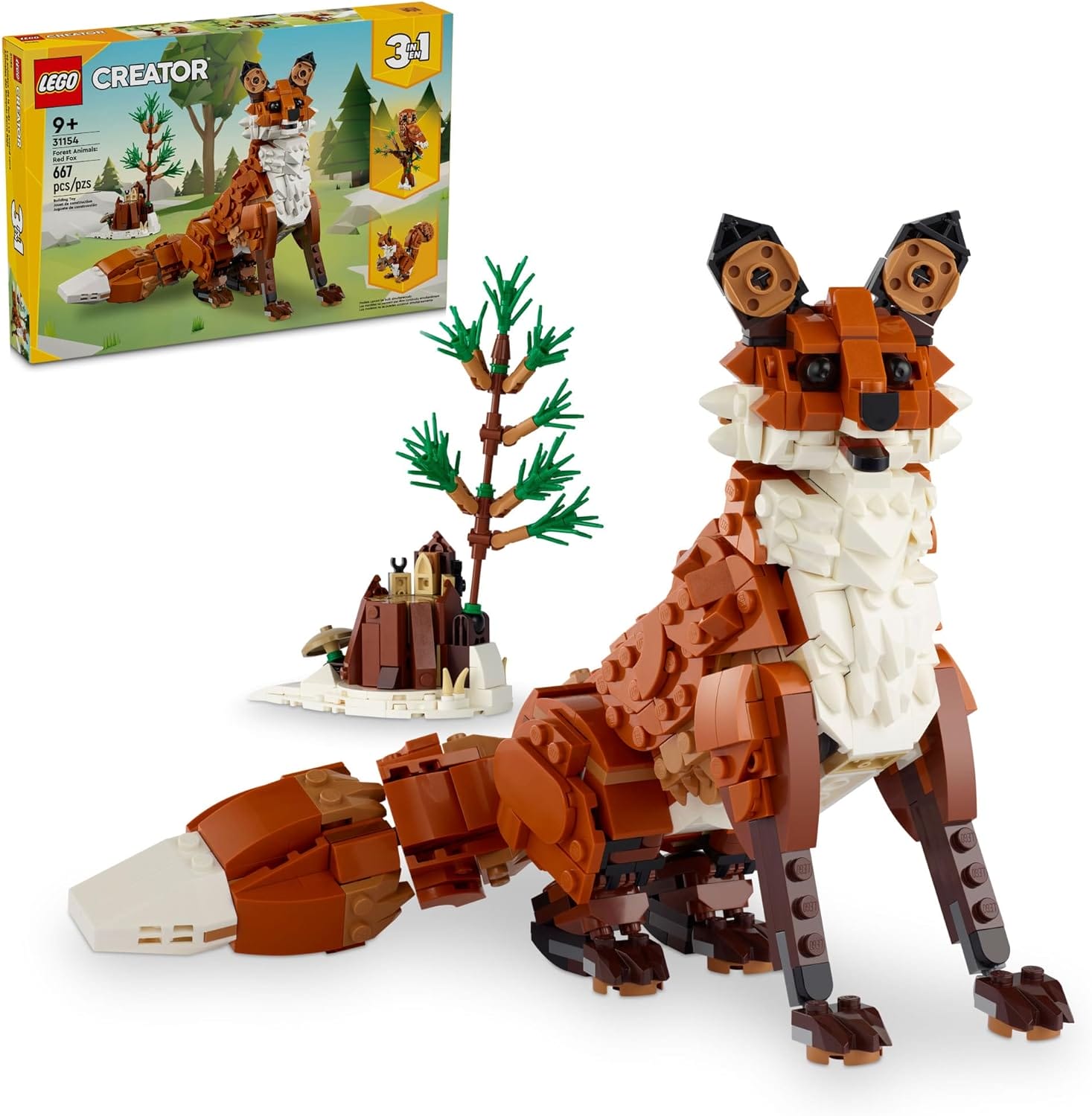 Amazon MX Leaks LEGO Creator Forest Animal Red Fox - Brick Brains