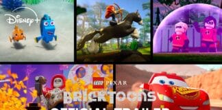 LEGO Pixar Releases First BrickToons Trailer For 5-part Disney+ Exclusive Series