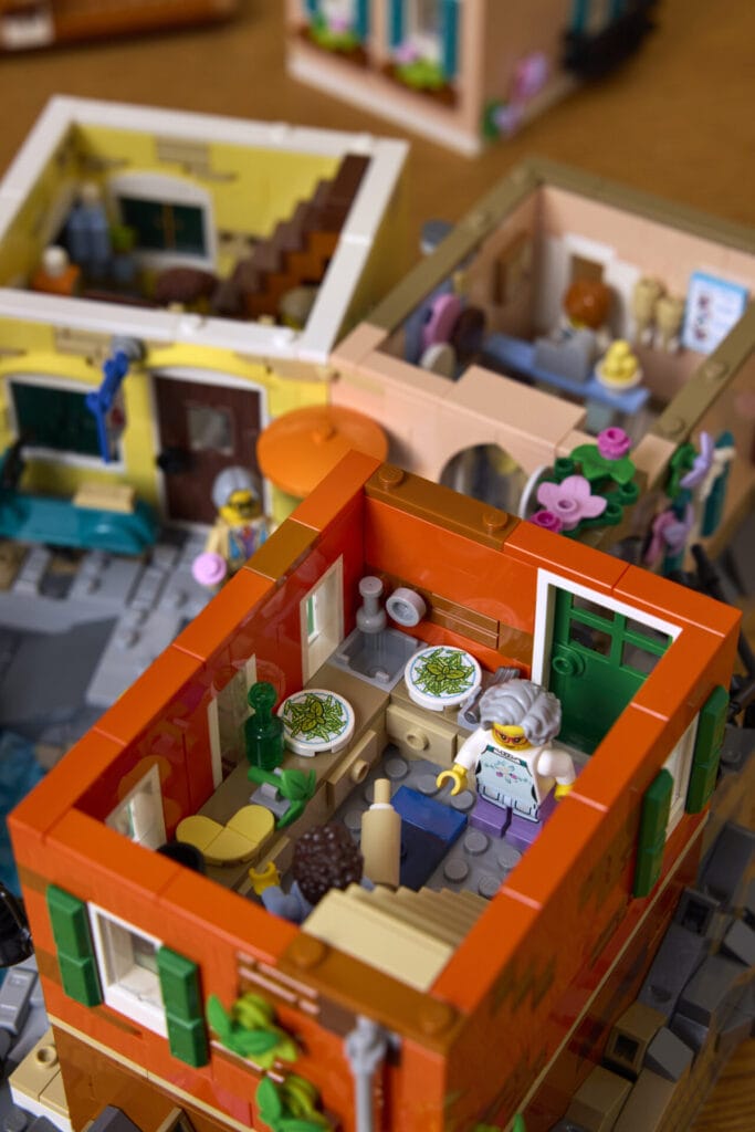 LEGO Ideas Italian Riviera Architecture Set Captures Coastal Charm in Bricks 9 21359 Lifestyle Build 05