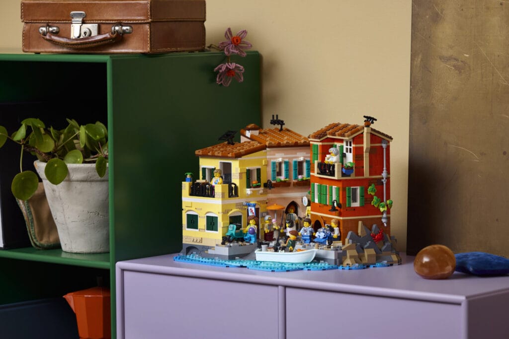 LEGO Ideas Italian Riviera Architecture Set Captures Coastal Charm in Bricks 4 21359 Lifestyle Envr 02