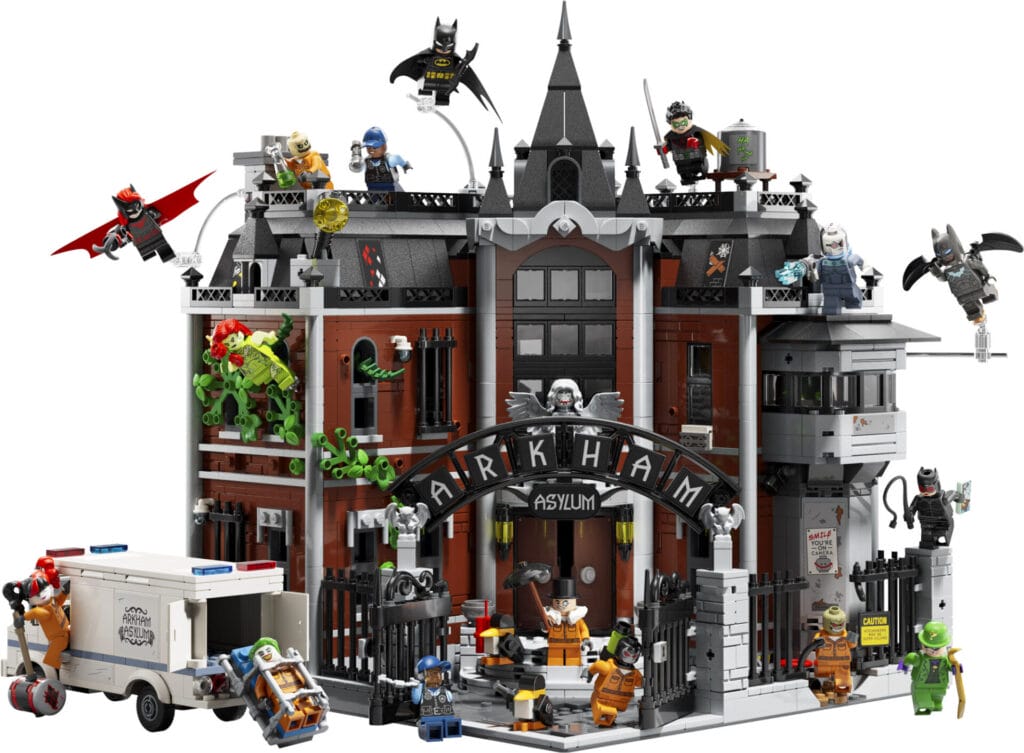 LEGO DC Arkham Asylum Set pictured on a white background.