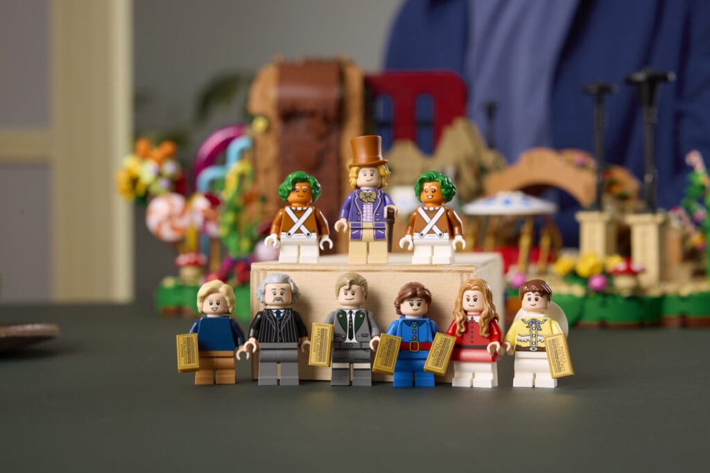 LEGO Ideas Willy Wonka & the Chocolate Factory Set Brings Pure Imagination to Life 4 21360 Lifestyle Build 05