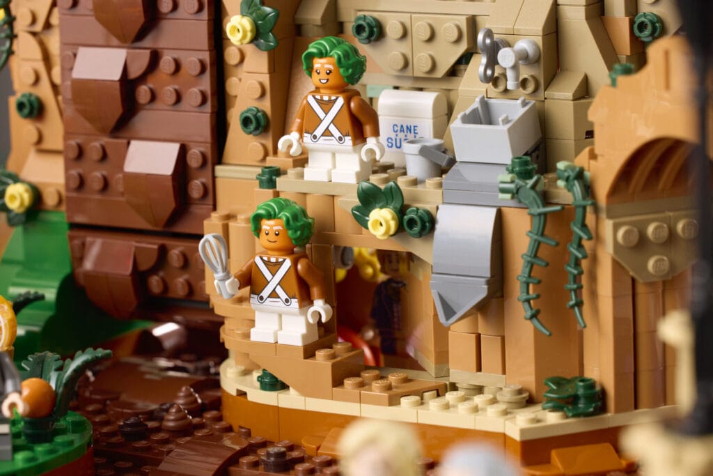 LEGO Ideas Willy Wonka & the Chocolate Factory Set Brings Pure Imagination to Life 6 21360 Lifestyle Build 07