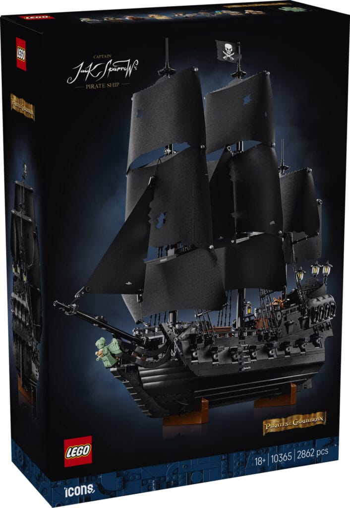 Set Sail with the Exciting LEGO Captain Jack Sparrow Pirate Ship! 2 10365 Box1 v29