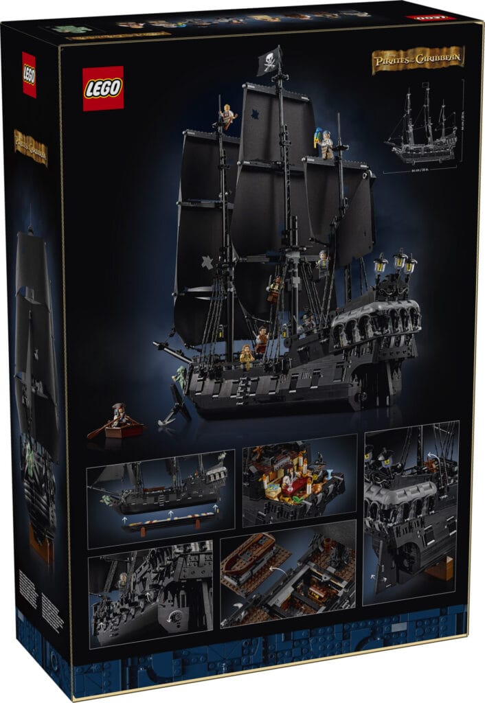 Set Sail with the Exciting LEGO Captain Jack Sparrow Pirate Ship! 13 10365 Box5 v29