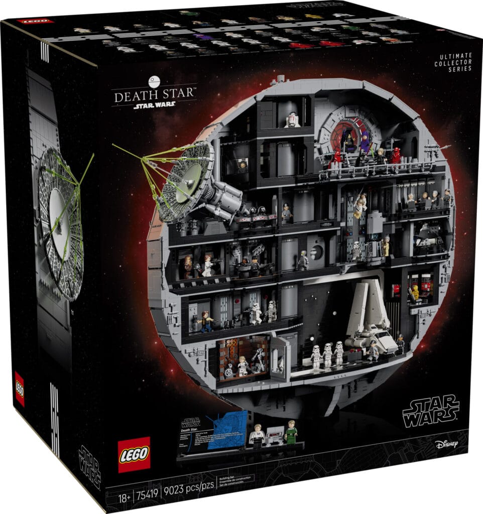 LEGO Ultimate Collector Series Death Star Brings the Battle Station to Life 2 75419 Box1 v39