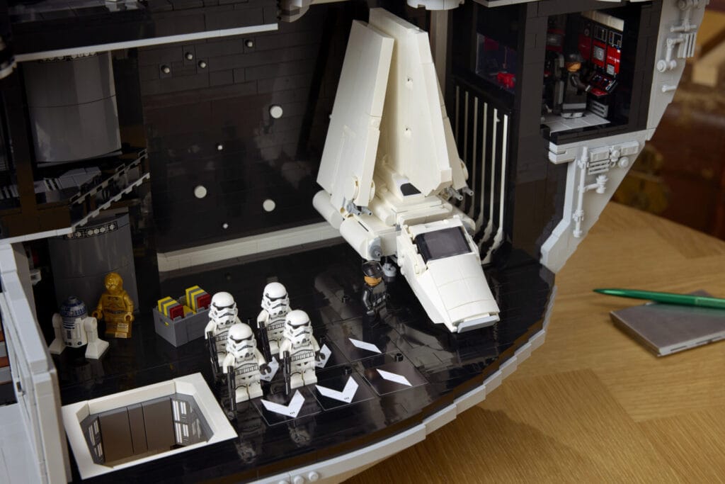 LEGO Ultimate Collector Series Death Star Brings the Battle Station to Life 4 75419 Lifestyle Build 04