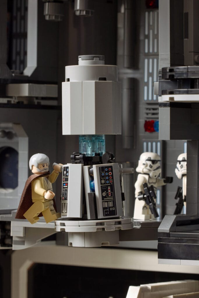 LEGO Ultimate Collector Series Death Star Brings the Battle Station to Life 7 75419 Lifestyle Build 07