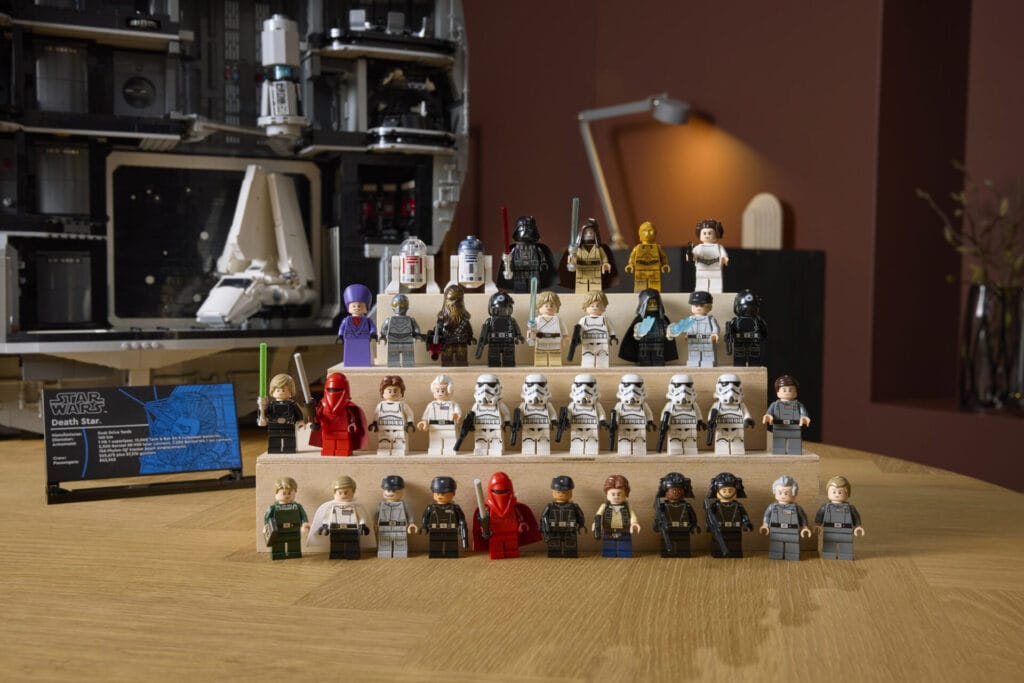 LEGO Ultimate Collector Series Death Star Brings the Battle Station to Life 9 75419 Lifestyle Build 09
