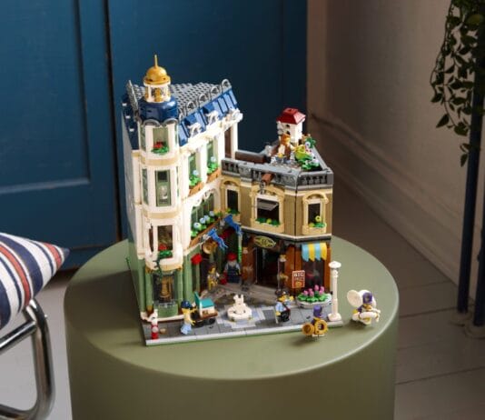 LEGO 2026 Modular Building Unveiled — And It’s Packed with Surprises LEGO 2026 Modular Building - The LEGO Icons Shopping Street