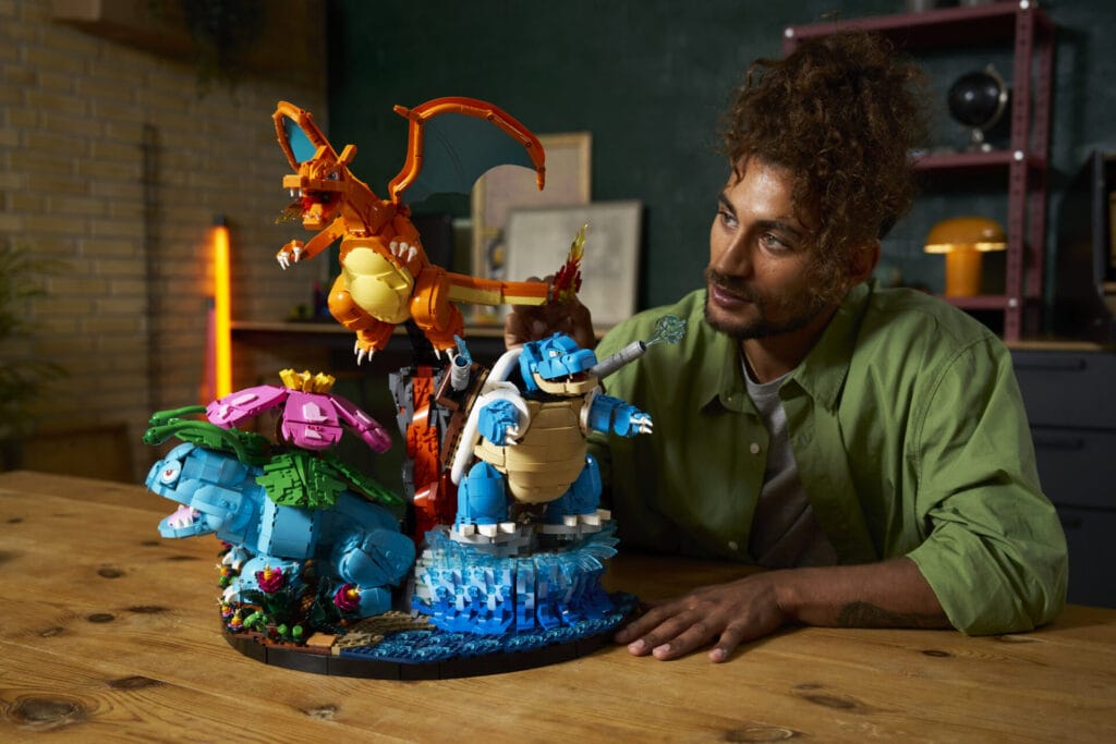 LEGO Pokemon Venusaur, Charizard and Blastoise