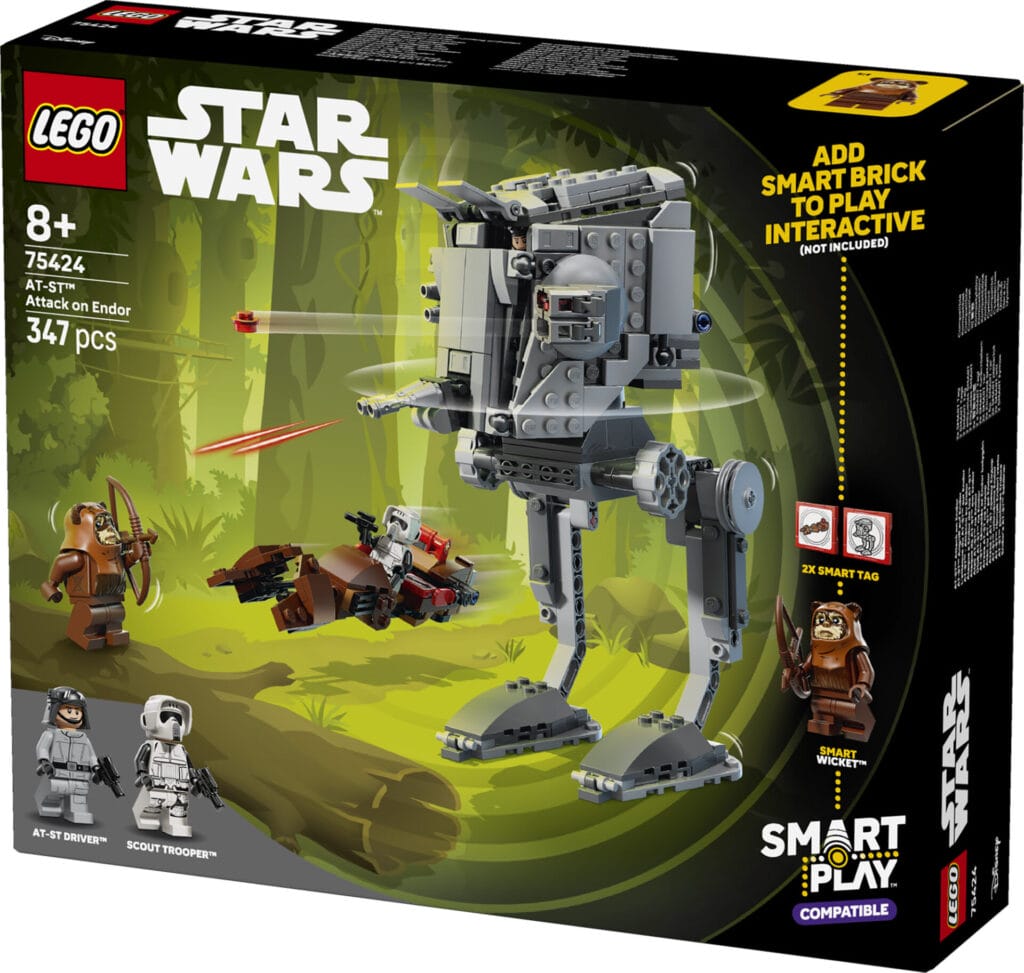 LEGO Star Wars SMART Play Expands with 5 New Sets at Nuremberg Toy Fair 21 LEGO Set 75424: Star Wars SMART PLAY AT-ST Attack on Endor