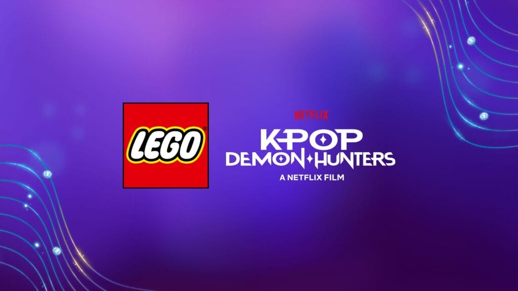 LEGO x KPOP Demon Hunters sets coming - logo banner