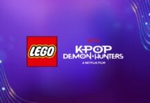 LEGO KPop Demon Hunters Sets Announced in Huge Netflix Collaboration LEGO x K-POP Demon Hunters logo banner