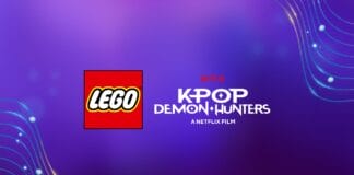 LEGO KPop Demon Hunters Sets Announced in Huge Netflix Collaboration LEGO x K-POP Demon Hunters logo banner