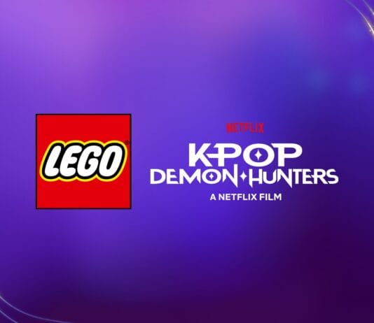 LEGO KPop Demon Hunters Sets Announced in Huge Netflix Collaboration LEGO x K-POP Demon Hunters logo banner