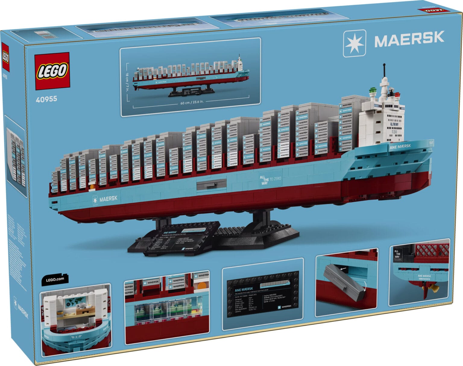 Xe Container Lego The New LEGO Maersk Container Vessel Is a Limited-Edition Collector's ...