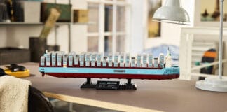 The New LEGO Maersk Container Vessel Is a Limited-Edition Collector’s Dream LEGO Maersk container vessel set is displayed