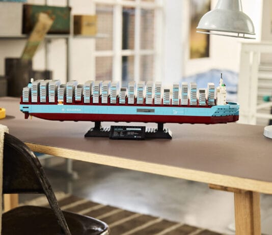 The New LEGO Maersk Container Vessel Is a Limited-Edition Collector’s Dream LEGO Maersk container vessel set is displayed