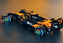 LEGO Technic McLaren F1 Set Revealed with Working DRS for the First Time The LEGO Technic McLaren F1 Car Set