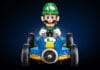 LEGO Mario Kart Luigi & Mach 8 Set Is the Perfect Companion to Mario’s Kart LEGO Mario Kart Luigi set from the front